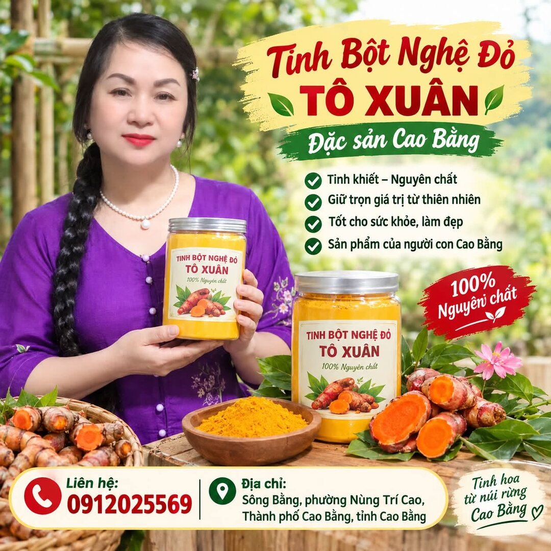 Hộ kinh doanh Tô Thị Xuân (Tinh bột nghệ Tô Xuân)