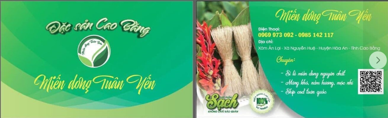 Banner giữa cửa hàng