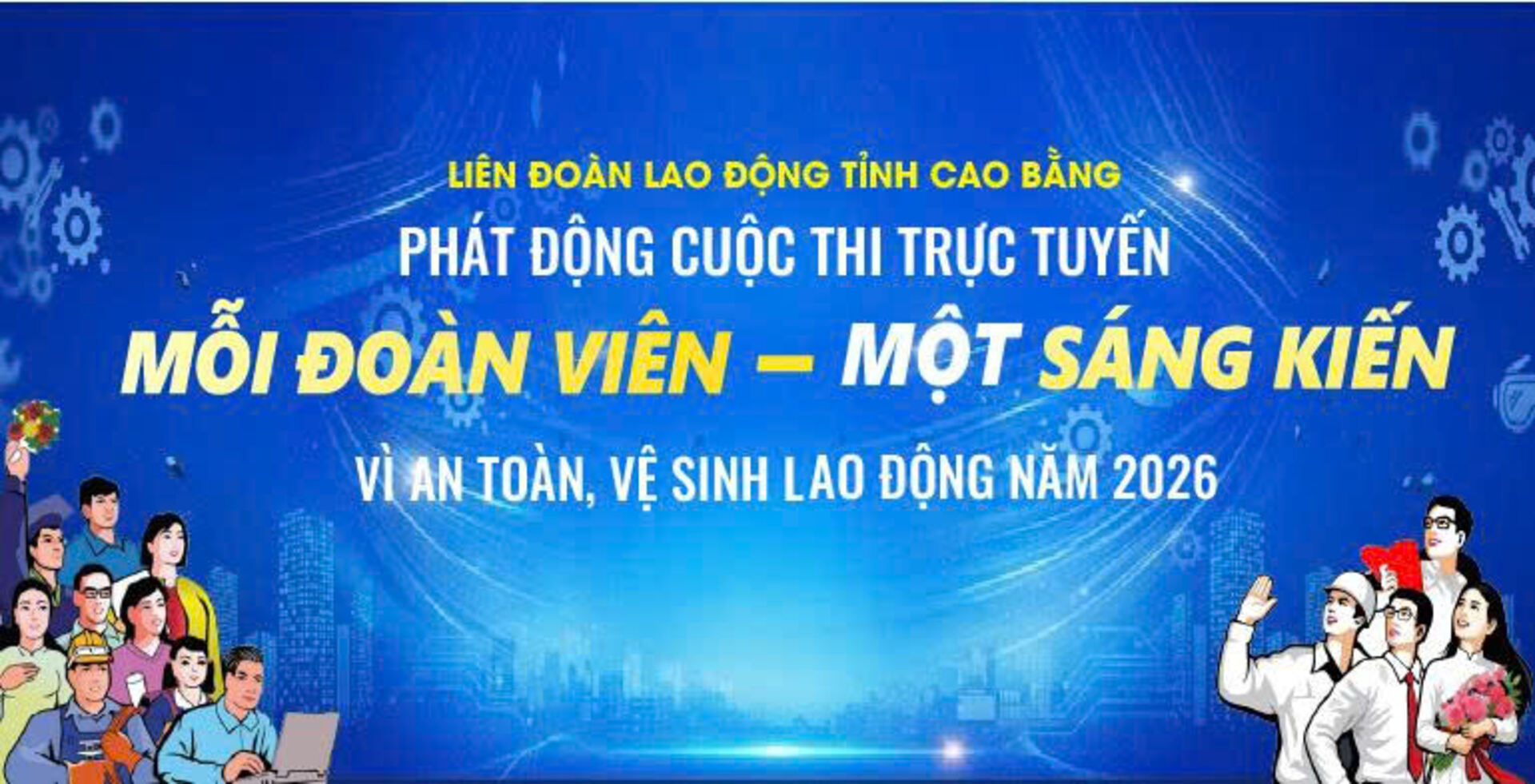 Cuộc thi trực tuyến "Mỗi đoàn viên - Một sáng kiến"