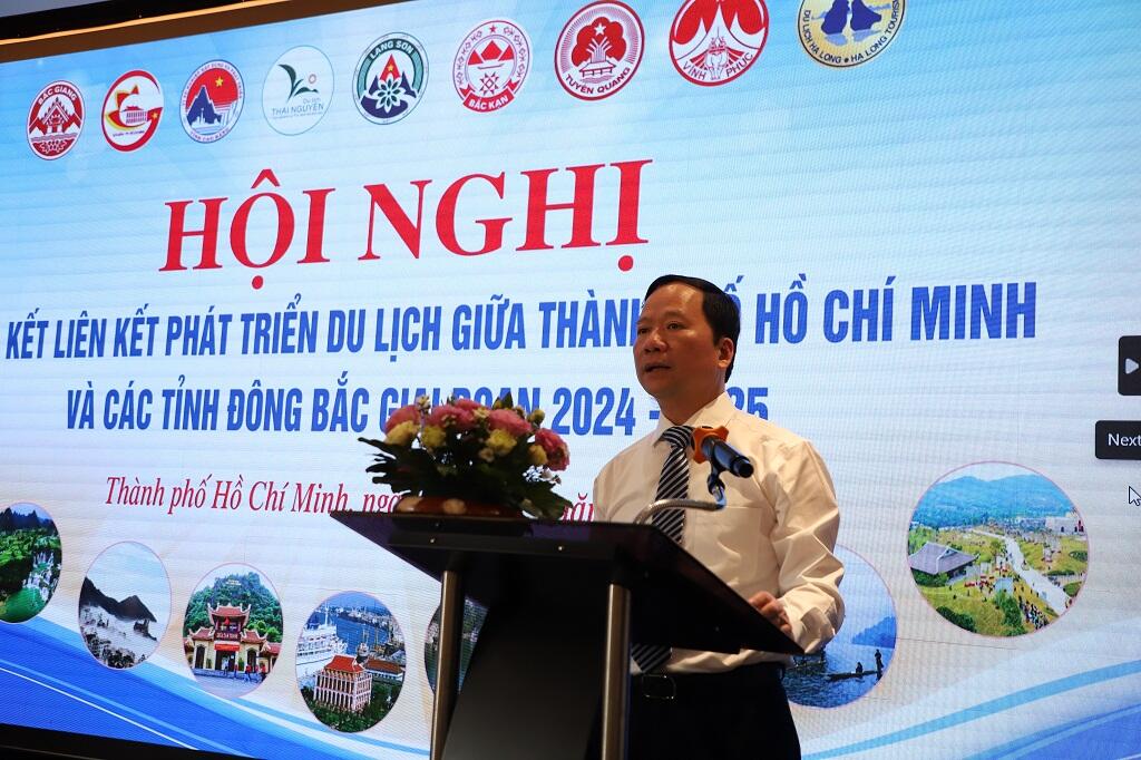 Hội nghị tổng kết liên kết phát triển du lịch giữa Thành phố Hồ Chí Minh và các tỉnh Đông Bắc giai đoạn 2024-2025