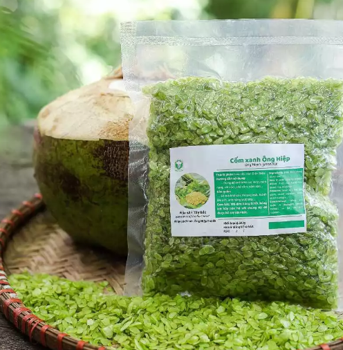 Cốm xanh Tây Bắc