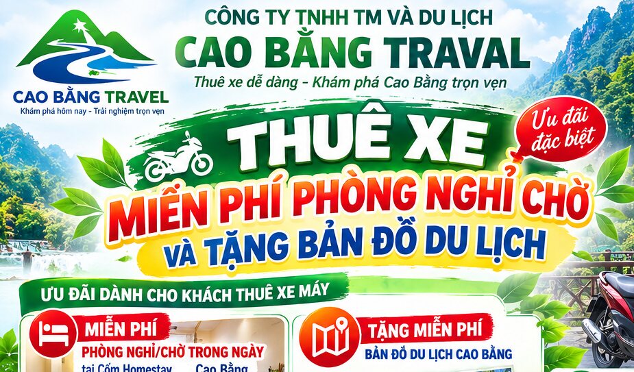 Công ty TNHH TM và Du lịch Cao Bằng Traval