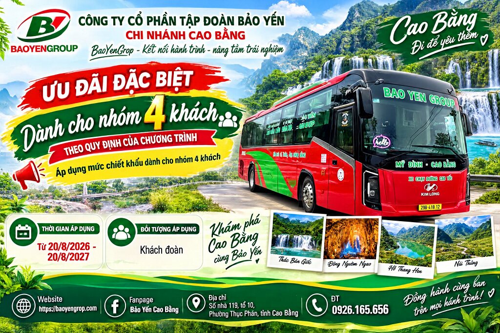 Công ty cổ phần tập đoàn Bảo Yến - Chi nhánh Cao Bằng
